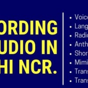 Voice recording studio in delhi ncr