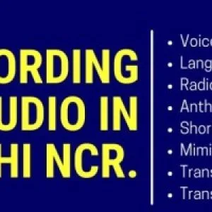 Voice recording studio in delhi ncr