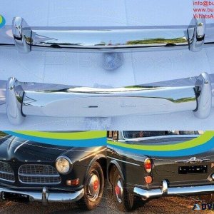 Volvo Amazon Euro bumper (1956-1970) by stainless steel