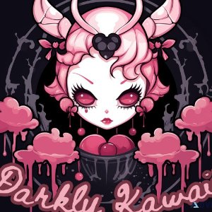 Darkly Kawaii Mugs and Hoodies