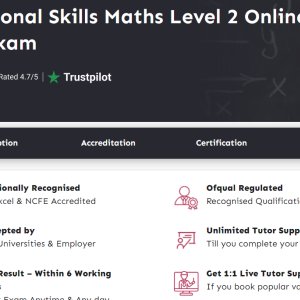 Functional Skills Maths Level 2 Online Course and Exam