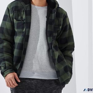 The Most Popular Men s Fleece Plaid Jacket-Unlock 20% Off