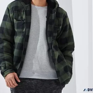 The Most Popular Men s Fleece Plaid Jacket-Unlock 20% Off