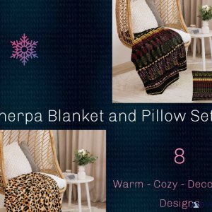 Introductory Sale on Sherpa Blanket and Pillow Sets