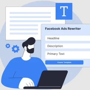 Facebook ad template