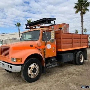 2000 INTERNATIONAL 4900 FLATBED DUMP TRUCK 91479236