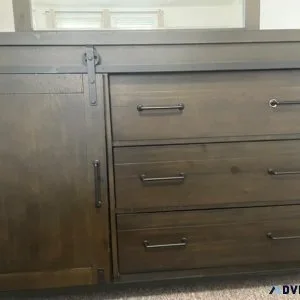 MONTANA BROWN DRESSER and MIRROR