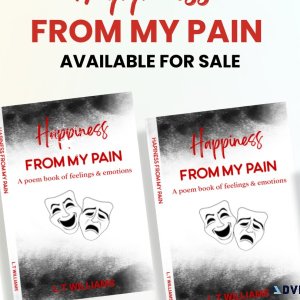 New book. Happiness from my pain