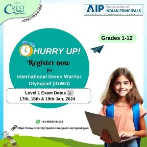 Register for international green olympiad exam