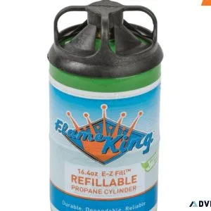 Compact 1 lb propane tank  Flame King