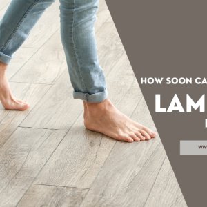 Understanding when to walk on new laminate flooring