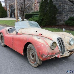 25107 1952 Jaguar XK120 Roadster