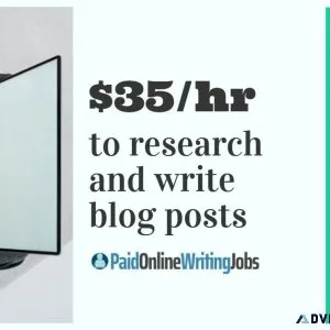 Your writing skills are in demand.