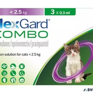 Buy Nexgard Combo For Cats Upto 5.5lbs at Best Price