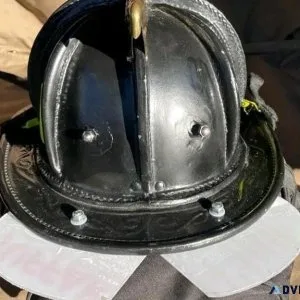 Leather fire helmet Cairns N5A 2018