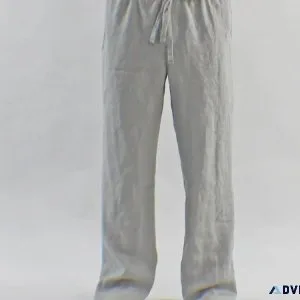 Experience Tranquil Nights in Men s Linen Pajama Trousers
