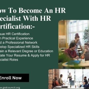 How To Become An HR Specialist With HR Certification