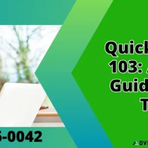 Quick Solutions To Rectify QuickBooks Error 103