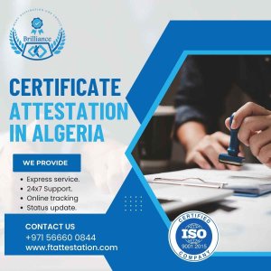 Complete certificate attestation services in algeria