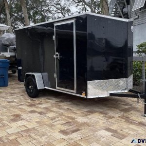 6x12 Impact Quake enclosed Trailer