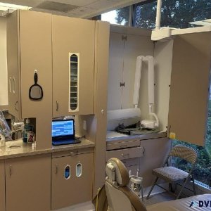 Center Island Dental Cabinet