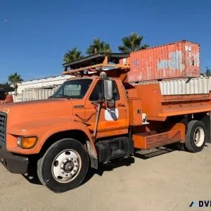 1995 FORD F-SERIES BOBTAIL DUMP TRUCK 91408236
