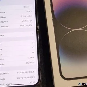 iPhone open box with full accessories