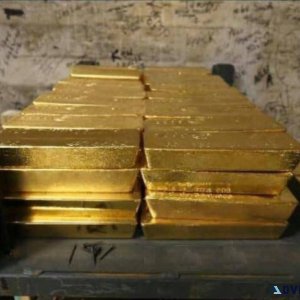 Gold dore bars