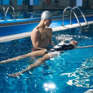 Adult swimming lessons - private lessons