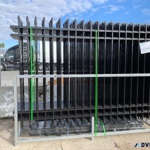 UNUSED FENS 10 x7  GALVANIZED STEEL FENCE 1903