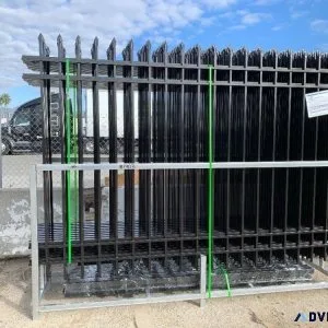 UNUSED FENS 10 x7  GALVANIZED STEEL FENCE 1903