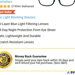 BLU-V SPECS GLASSES 50% OFF