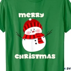 Merry Christmas Snowman T-Shirt