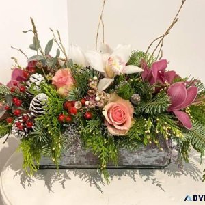 Carol  Christmas Flower Arrangement