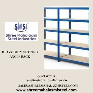 Trusted heavy duty slotted angle rack manufacturer in delhi