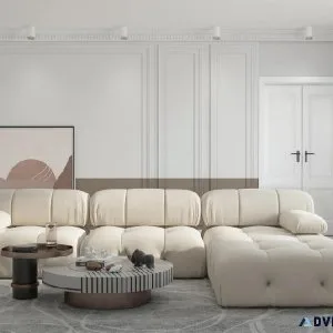 White sofa