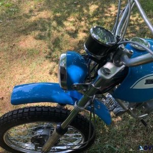 SL70 Honda restored Blue