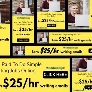 Your writing skills are in demand.