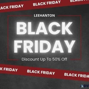 Exclusive Black Friday Deals at LEEHANTON &ndash Shop Now