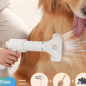 Portable 2-in-1 Dog Hair Dryer