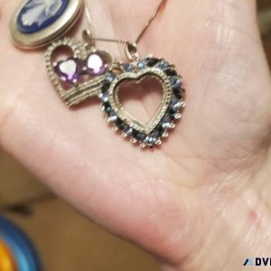 Real Heart And Real Butterfly Necklace.. Seriously Not Fake