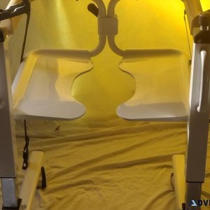 Medical potty lift chair