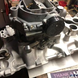 58 - 61 Corvette two fours  rear carb and manifold
