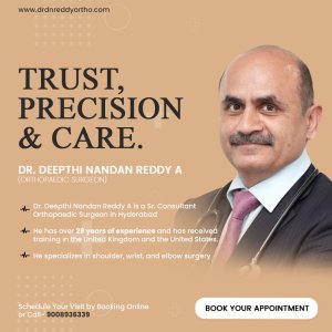 Sr consultant orthopaedic surgeon in hyderabad