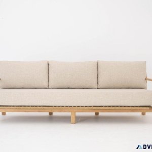 SURI OUTDOOR 3-SEATER SOFA WITH QUICK DRY FOAM