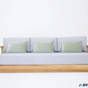 UBUD 3-SEATER SOFA WITH QUICK DRY FOAM AND OUTDOOR FABRIC