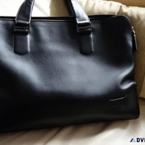Tumi 13&quot Leather Laptop Bag