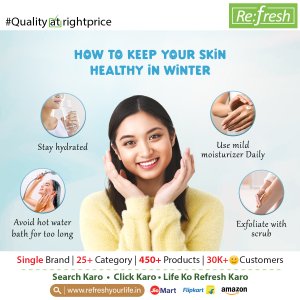Body lotion for all skin types at re:fresh