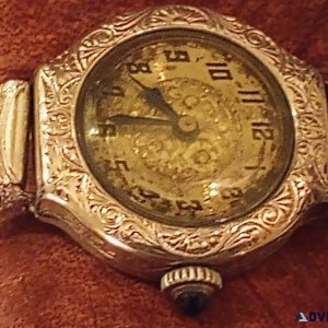 Antique Ornate Woman s Wrist Watch