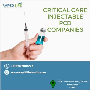 Best critical care injectable pcd companies in india